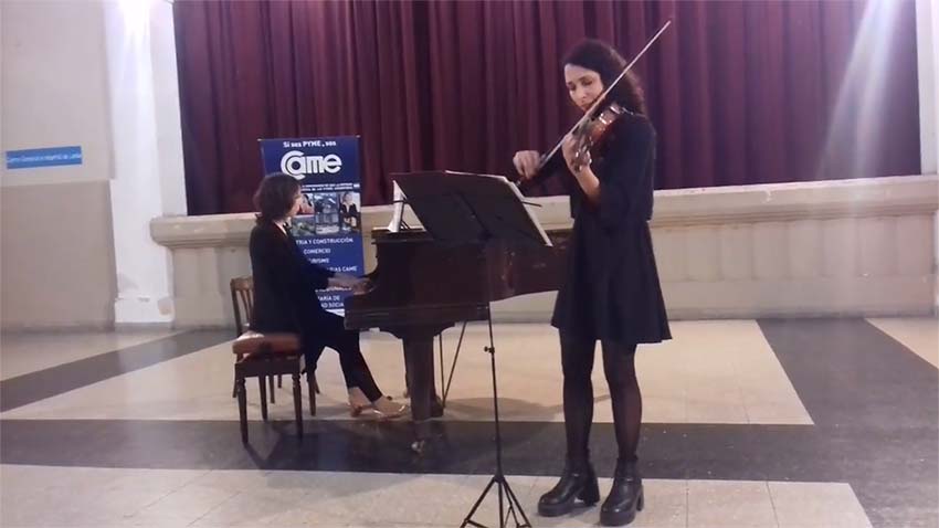 Benard y Tello o el arte del piano y el violín en su máxima expresión