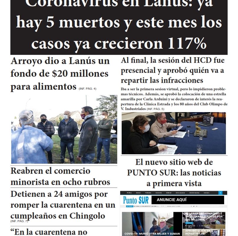 Leé la edición de junio de PUNTO SUR