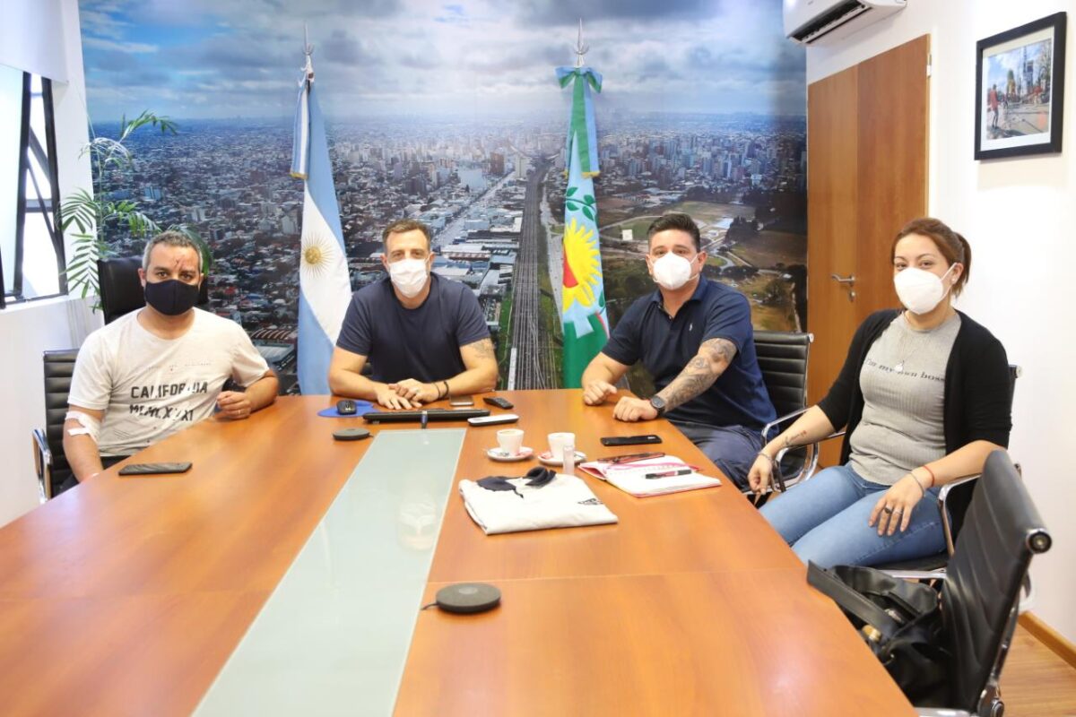 Kravetz recibió al “justiciero” de Villa Diamante
