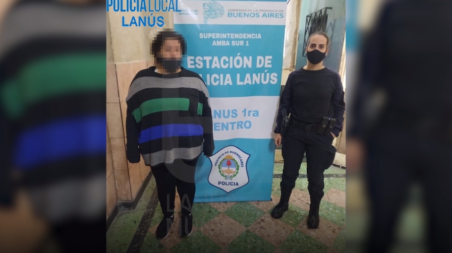 Detenida cuando vendía marihuana en la plaza de la Estación Lanús