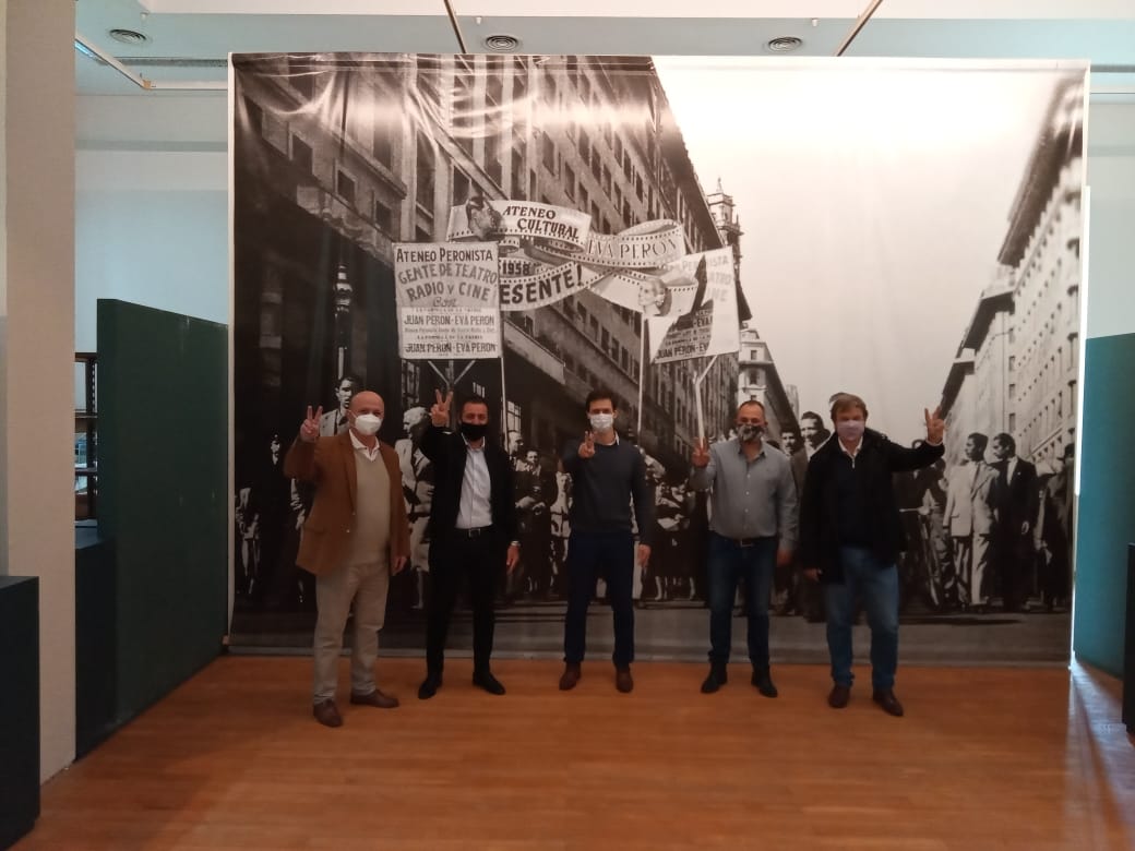 Russo visitó la Quinta de San Vicente