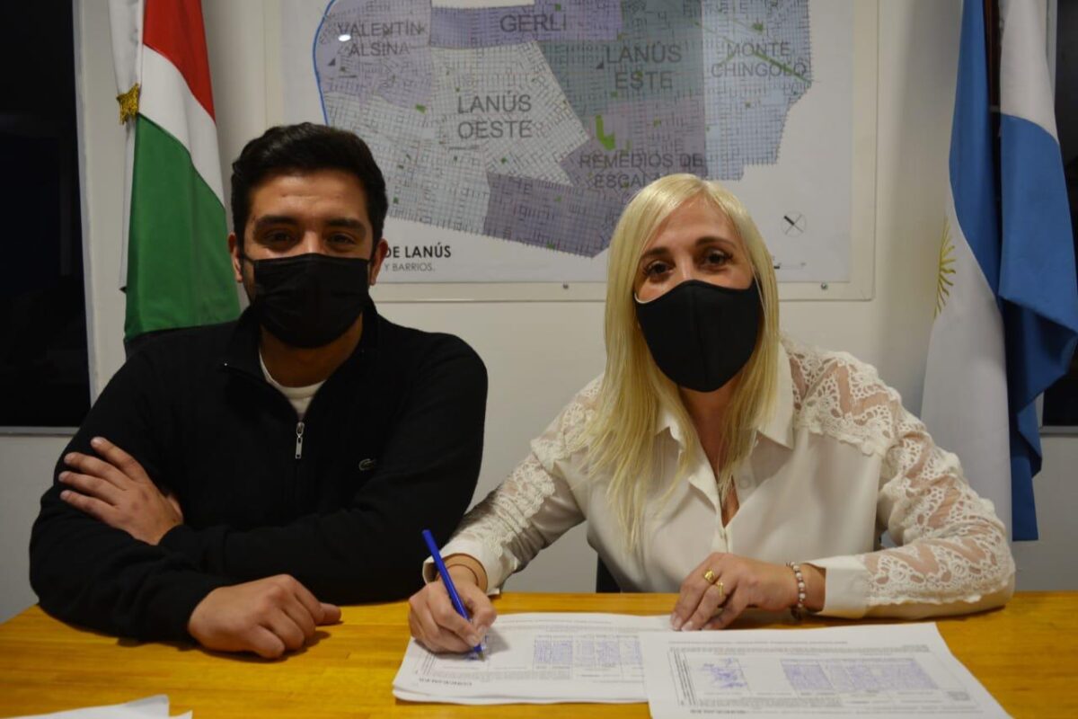 Balladares encabeza la lista a concejales de Lanús para Lanús