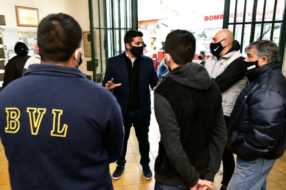 Balladares y Dell’ Anna participaron de jornadas barriales