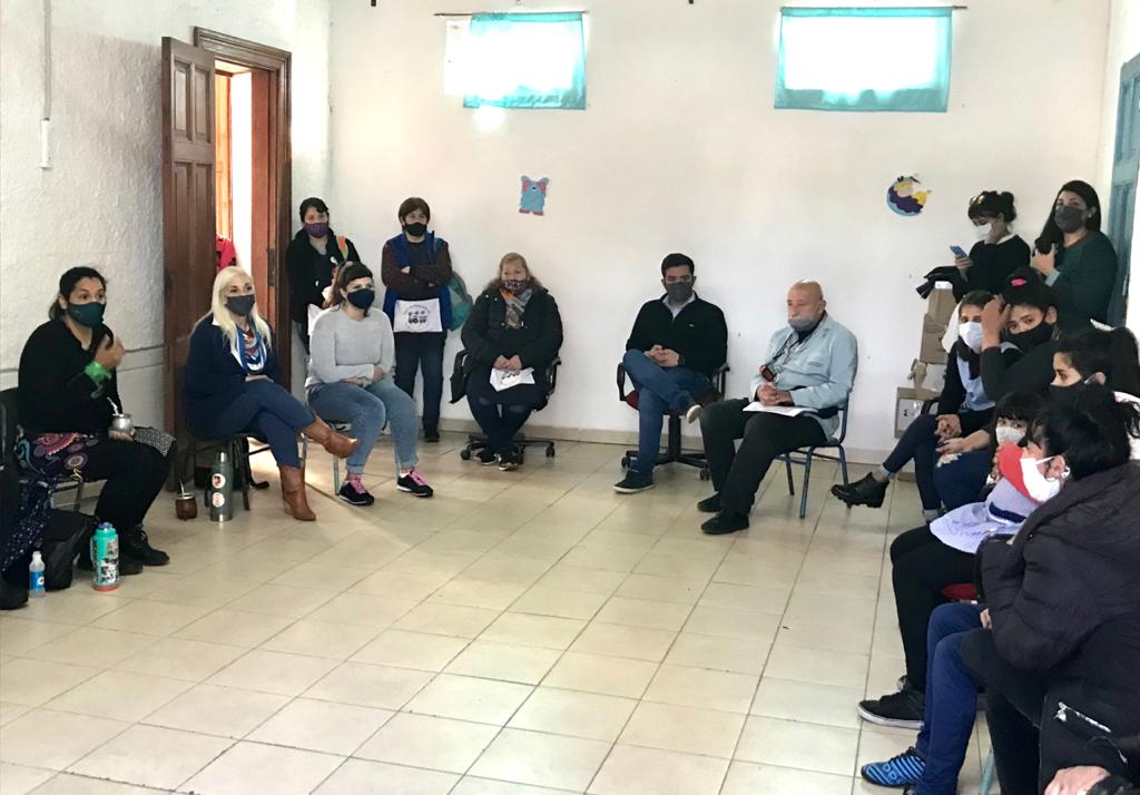 Balladares, en jornada por la Lactancia Materna en Chingolo