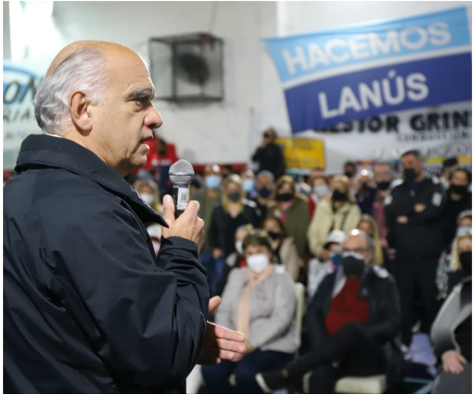 Grindetti: “Nuestros adversarios, la Cámpora y Díaz Pérez”