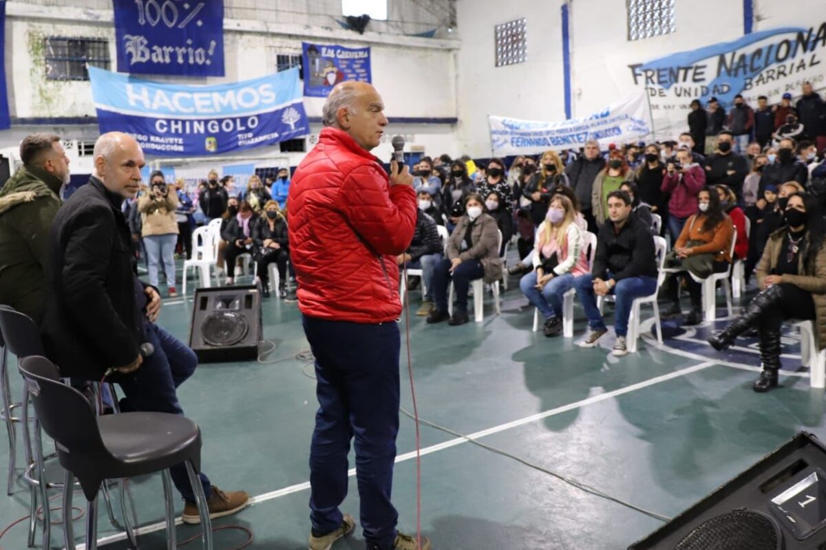 Con Larreta, Grindetti llamó a “no dejarnos robar la ilusión de un país mejor”