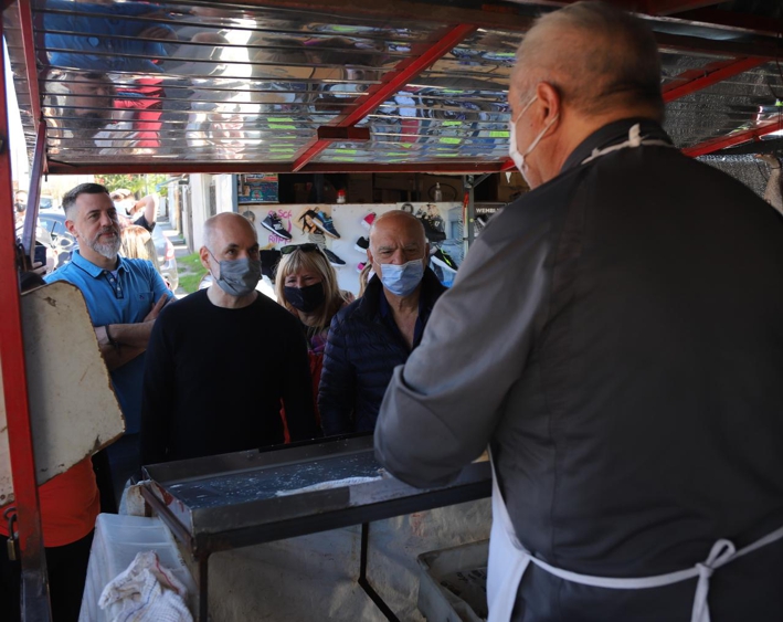 Campaña: Larreta y Grindetti recorrieron Lomas