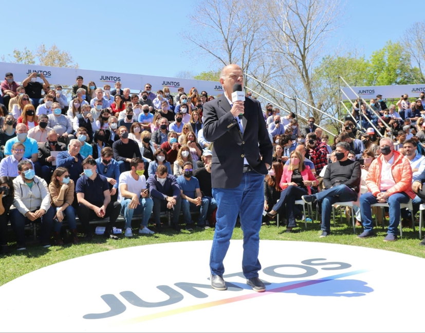 Grindetti con Santilli: “Juntos’ pero no amontonados”