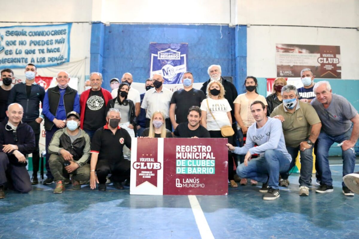 Sala: “Seguimos fortaleciendo los clubes de barrio”