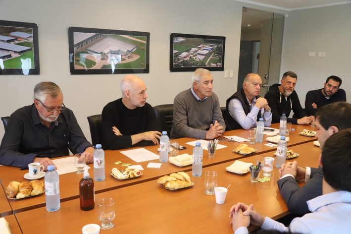 Grindetti y Rodríguez Larreta recorrieron Canning