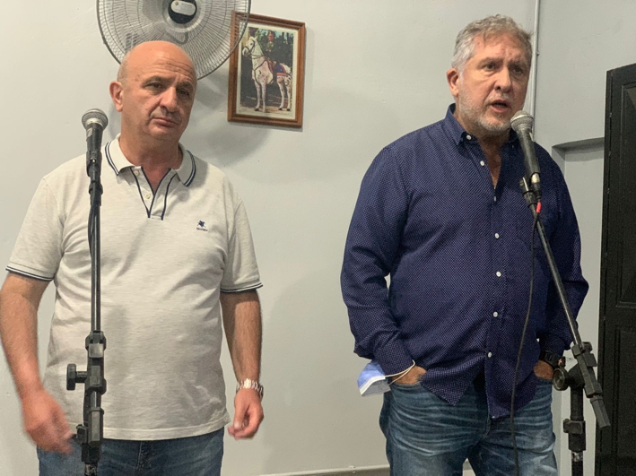 Russo y Pallares, en plenario del FR