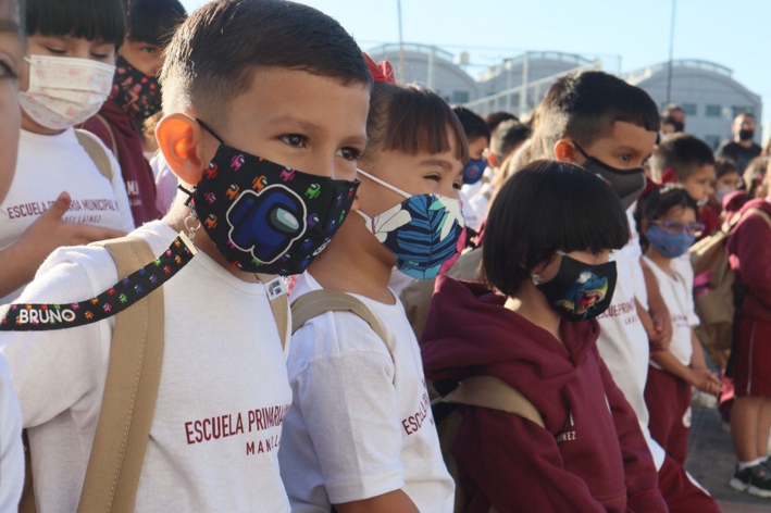 Grindetti pidió a Provincia que el uso del barbijo en las escuelas sea optativo