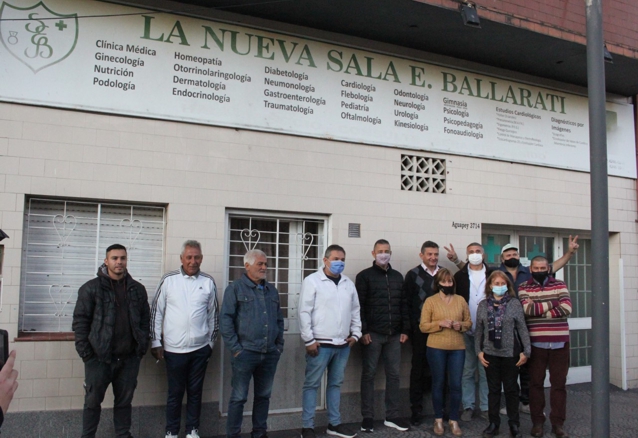 Galdurralde y Lakota visitaron la Sala Ballarati, en Chingolo