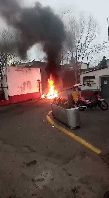 Grindetti denunció que el STML atacó la planta asfáltica