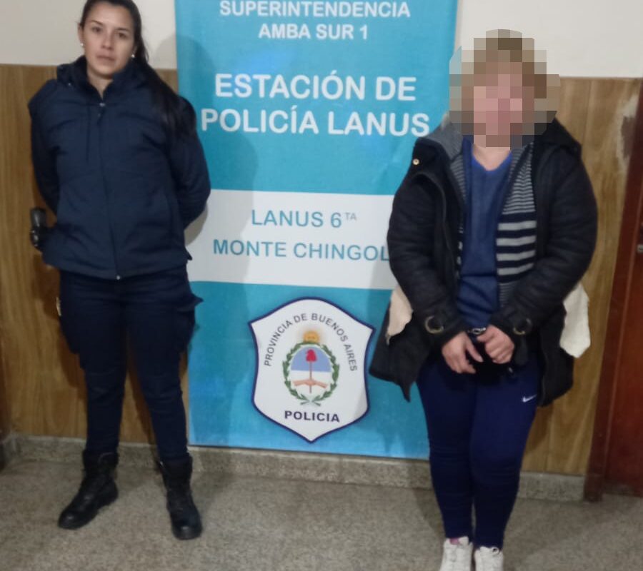 La cocaína estaba… en la de su hermana