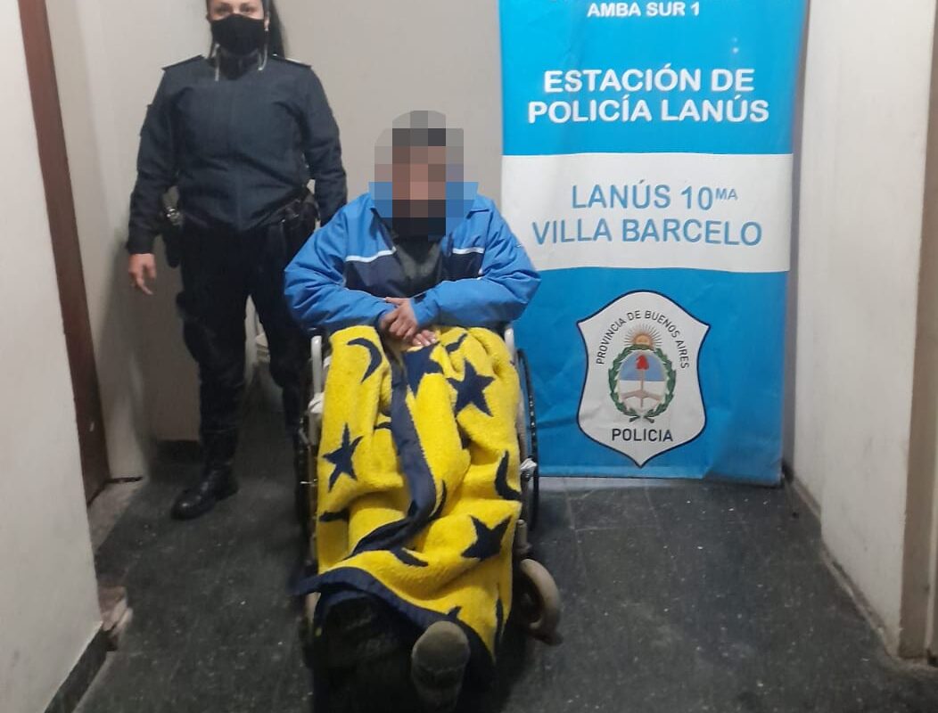 Hacía delivery de drogas en silla de ruedas