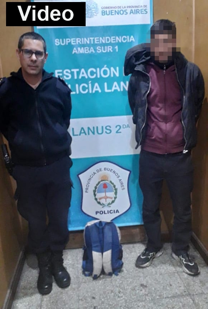 Una empleada echó a empujones al ladrón y lo denunció en Lanús E.
