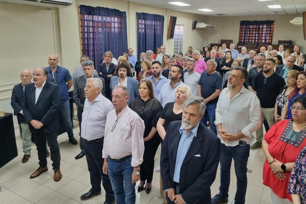 HCD conmemoró la vuelta de la democracia