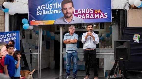 Balladares, duro con Grindetti: “Cuando no está en Europa está en la provincia para ser gobernador”