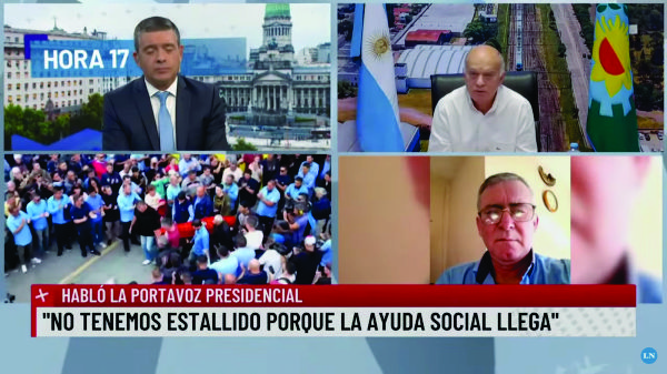 Grindetti: al Gobierno “no le importa la gente, arman un relato y después se esconden”