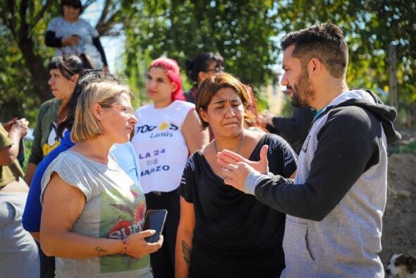 Para Balladares, “en Lanús, el abandono es muy profundo”
