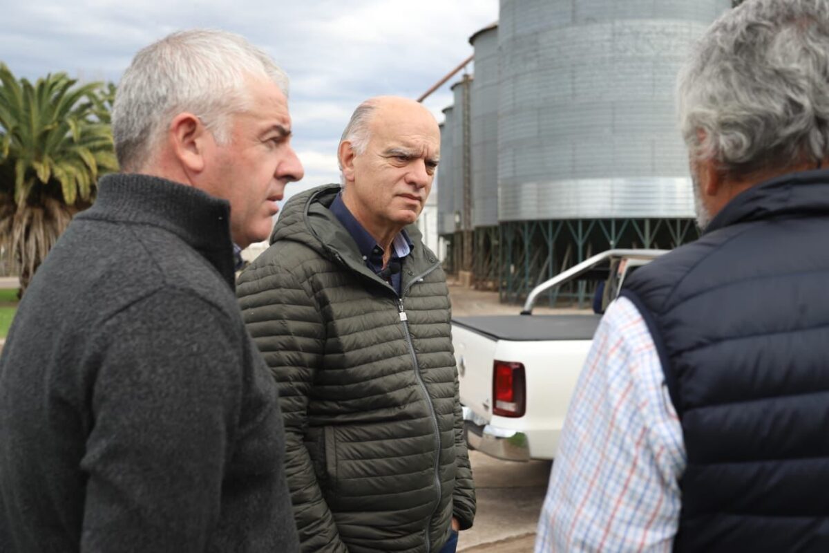 “El Estado tiene que dejar de ser una mochila para el campo”, dijo Grindetti en Saladillo