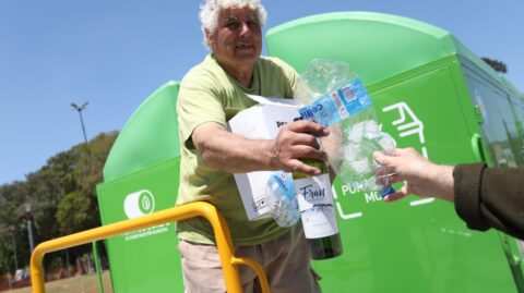 El Punto Verde, en Escalada