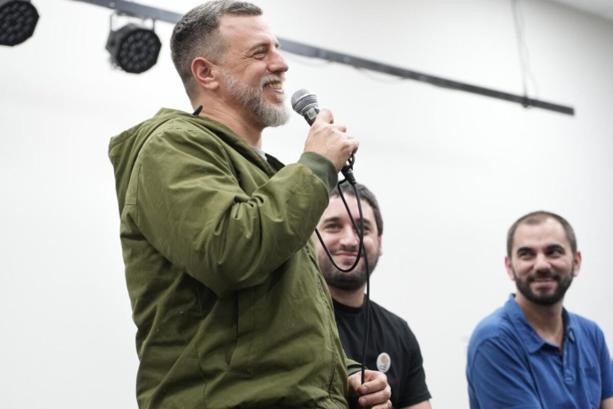 Kravetz compartió un encuentro con emprendedores de Lanús