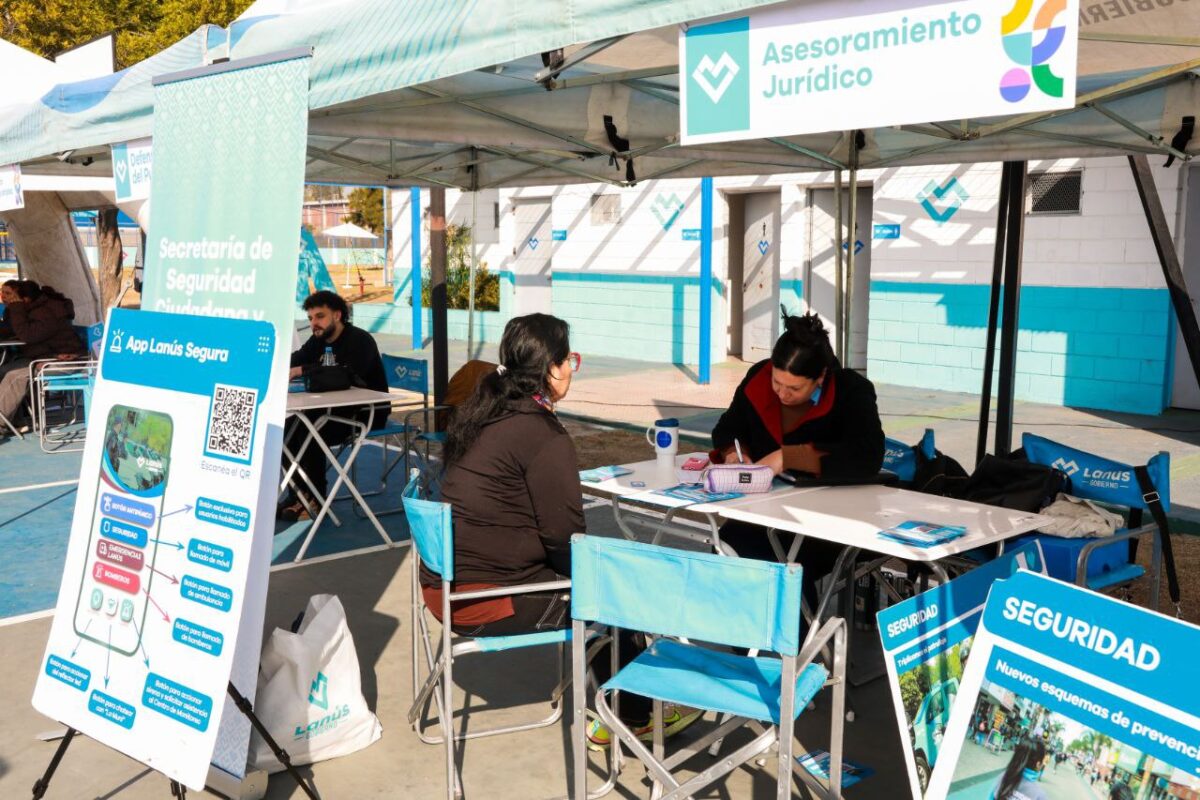 Anuncian Operativo “Lanús tu gobierno”