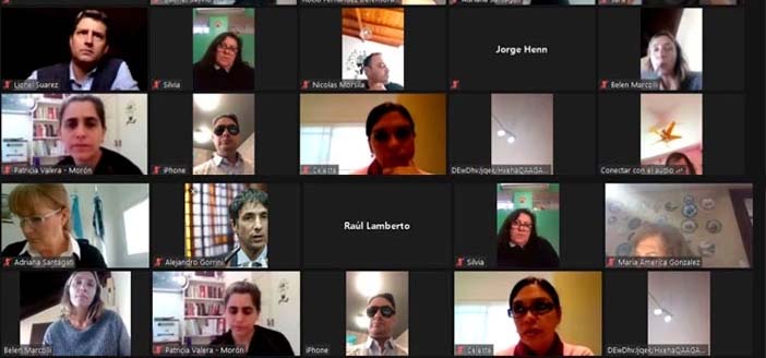 Defensor Gorrini participó de una reunión virtual con la Agencia Nacional de Discapacidad