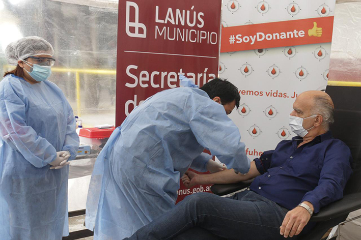 Convocan a recuperados de Covid a donar plasma