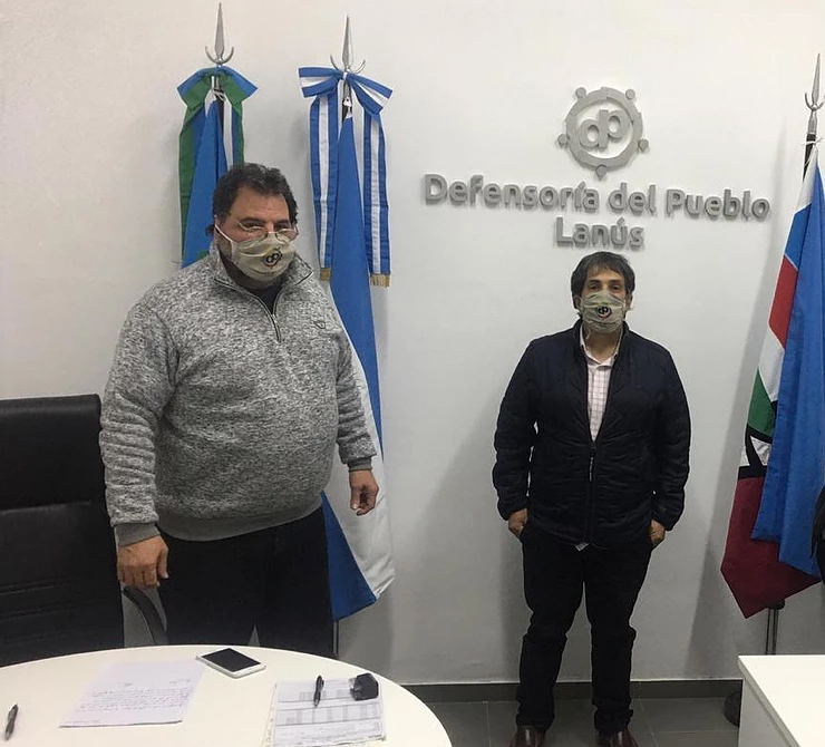 El Defensor del Pueblo de Lanús se reunió con el presidente de Coop. Instituto Norland