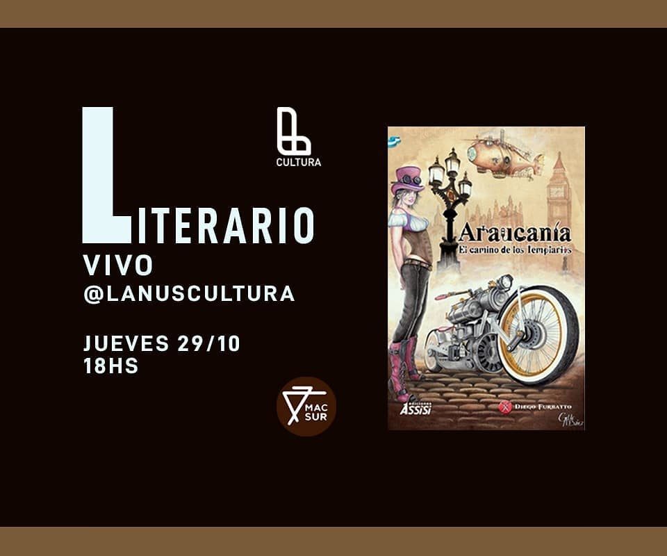 Escritor de historias medievales presenta su última novela en el MAC Sur