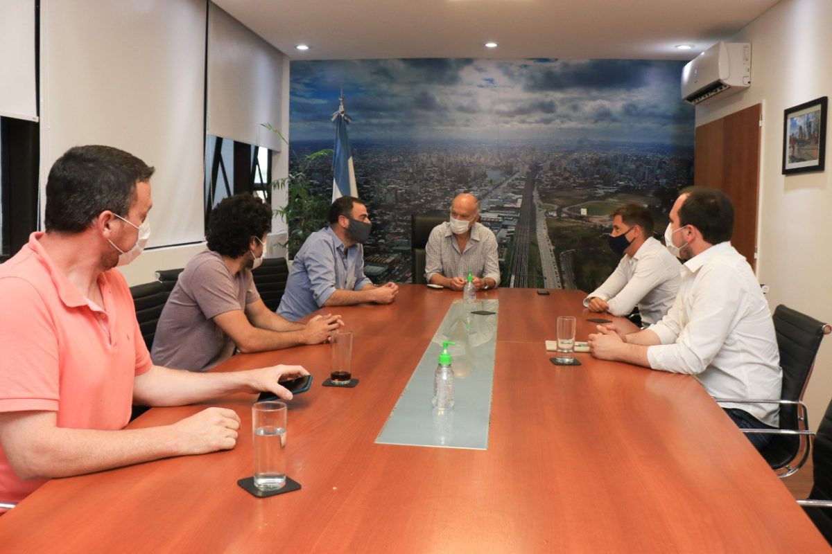 Grindetti, con referentes bonaerenses del PRO