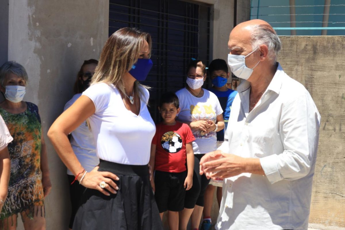 Grindetti y Galmarini habilitaron red cloacal en V. Gonnet
