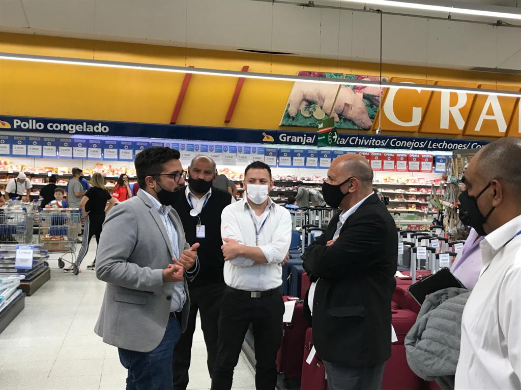 Balladares fiscalizó el programa “Precios Cuidados” en Lanús