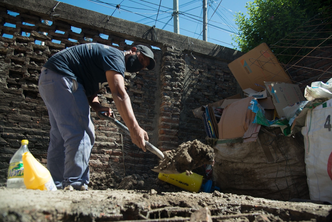 ACUMAR terminó cloacas en el barrio San José Obrero