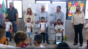 Inauguración Escuela Nº 1 de Villa Jardín