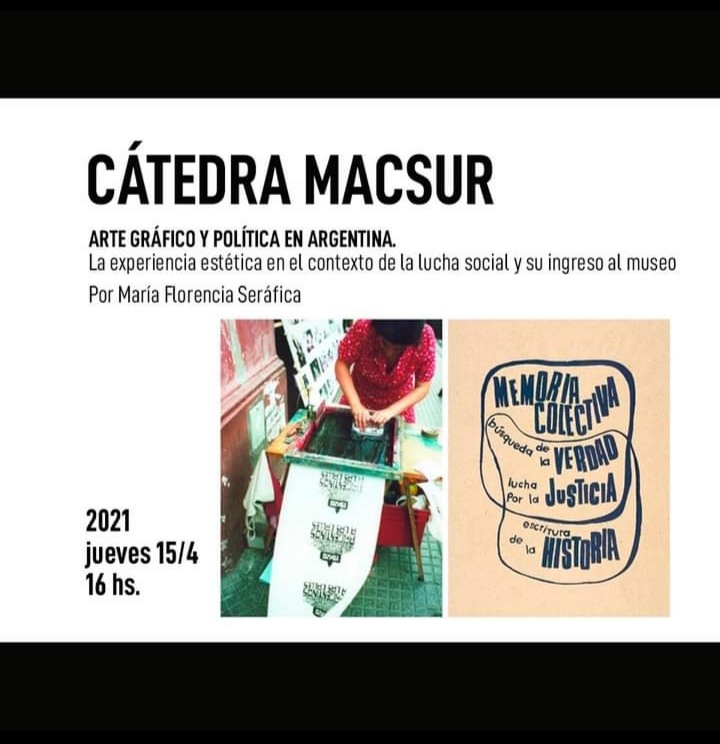 MACSur invita a “Arte gráfico y política en Argentina”