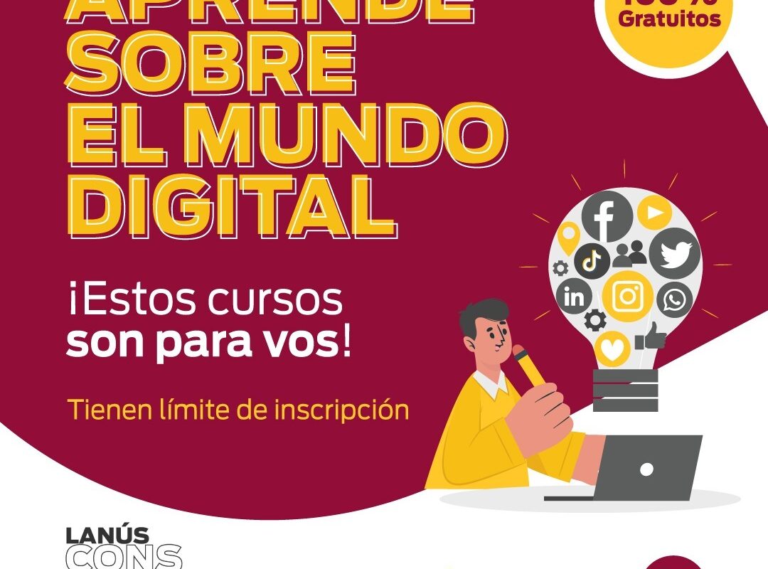 Municipio abrió la inscripción para cursos digitales