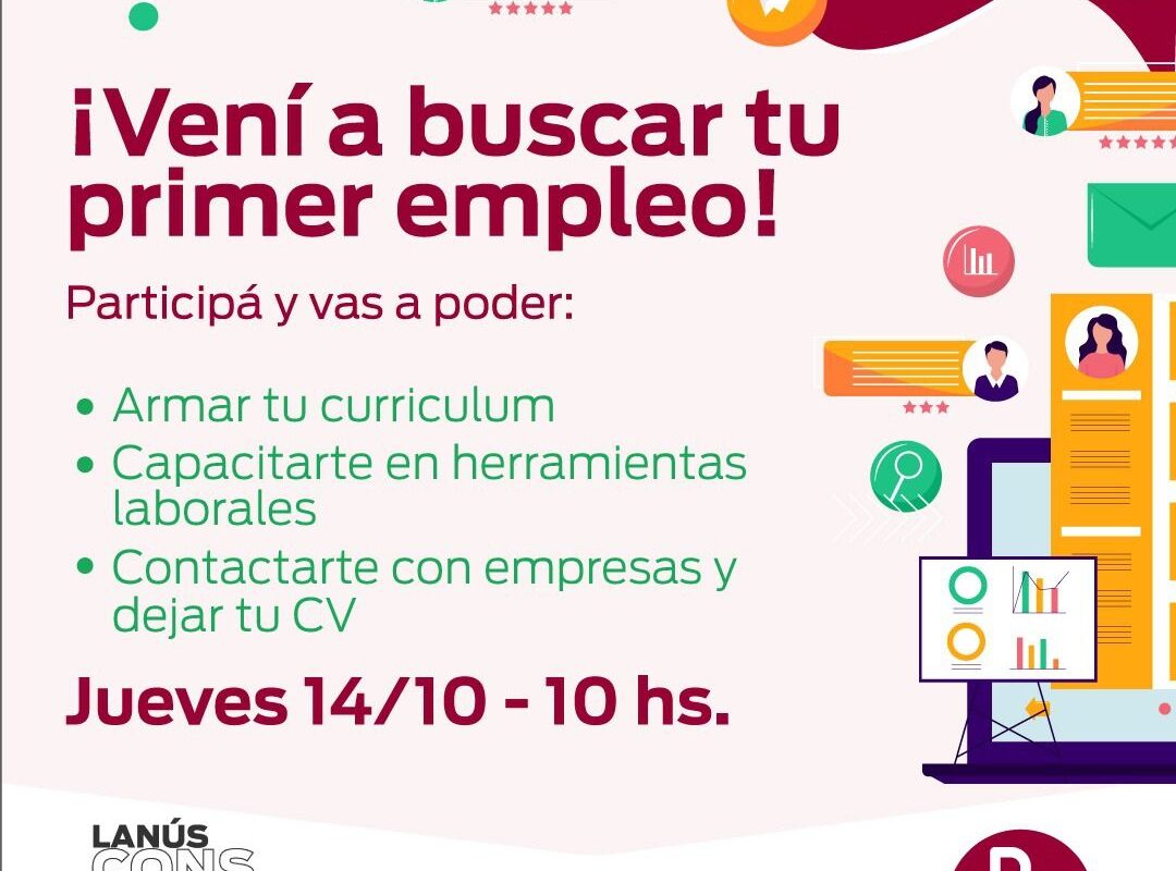 Anuncian la “Feria de Empleo” para el primer trabajo