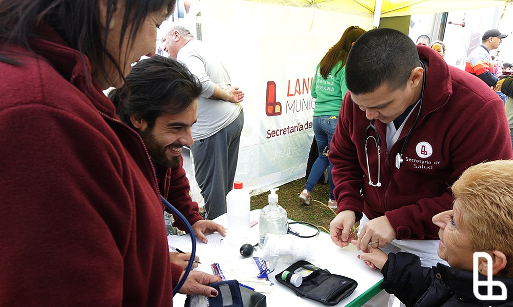 Semana de operativos de salud en Lanús O.
