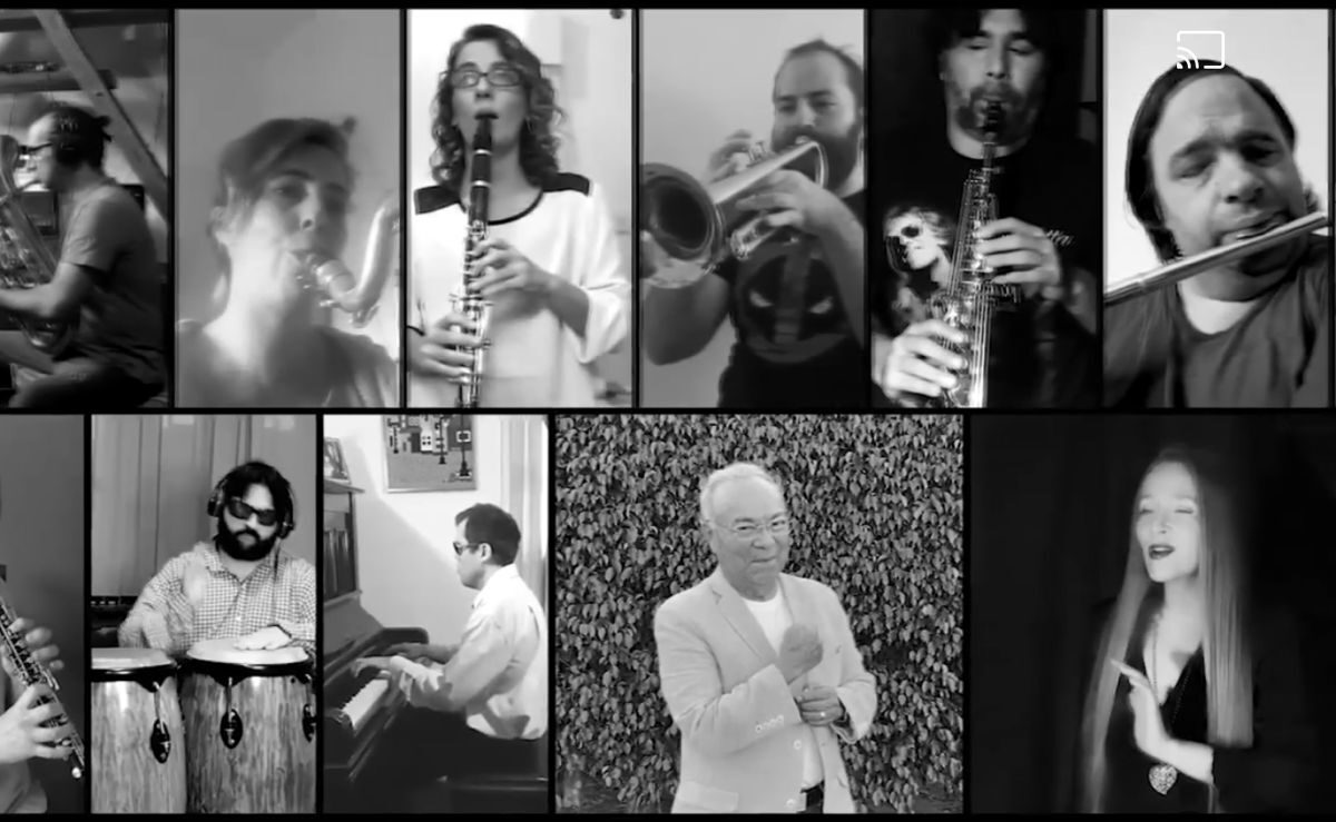 Con encuentros virtuales, la Banda Sinfónica de Ciegos celebra sus 74 años
