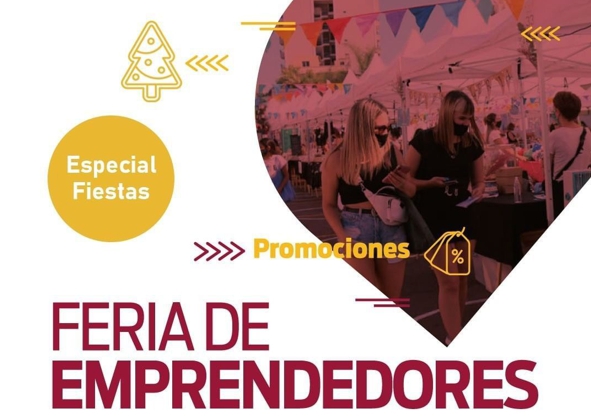 Feria de productos navideños de emprendedores de Lanús