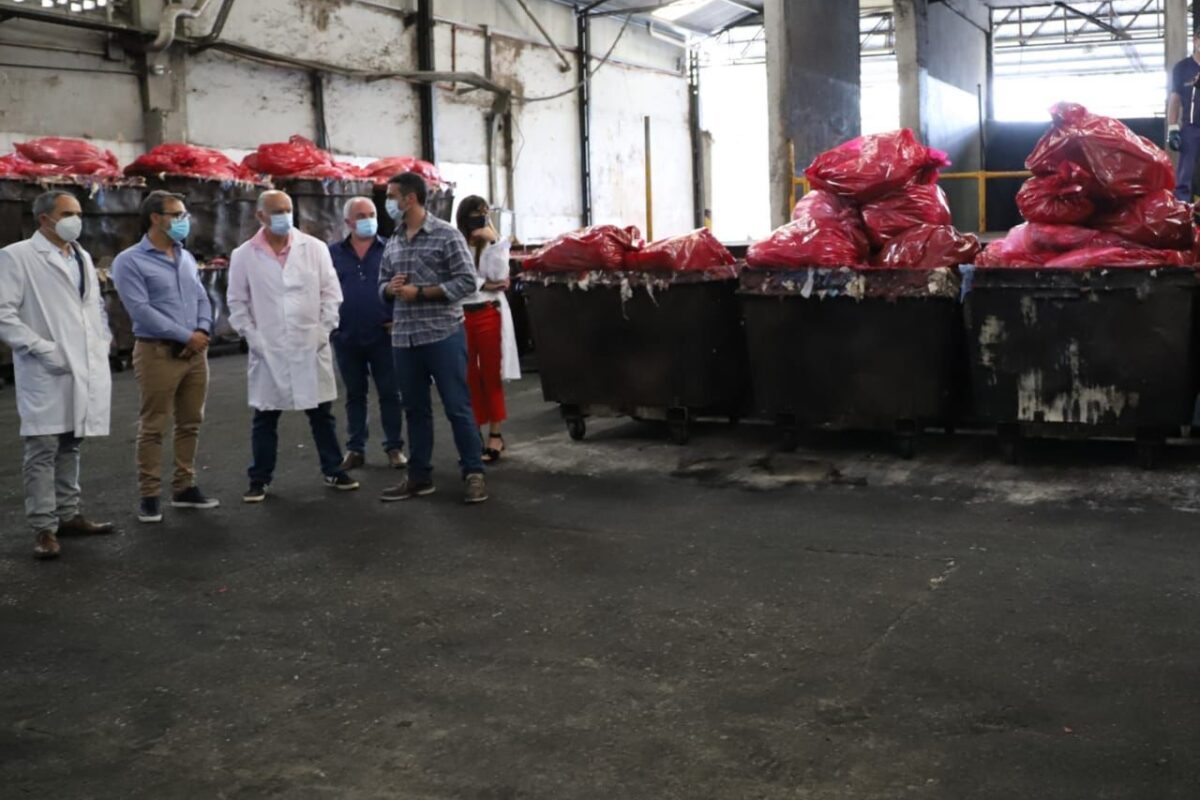 Grindetti recorrió el Parque Industrial y una empresa