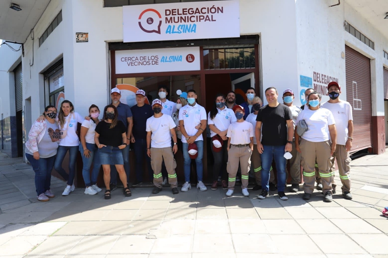 Inauguran en Alsina nuevo sistema de reclamo vecinal