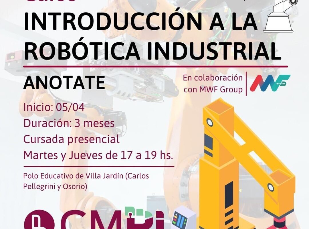 Se inicia curso de robótica industrial