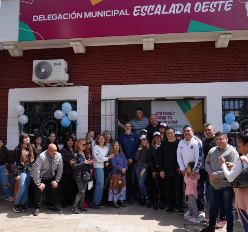 Inauguran delegación municipal en Remedios de Escalada O.
