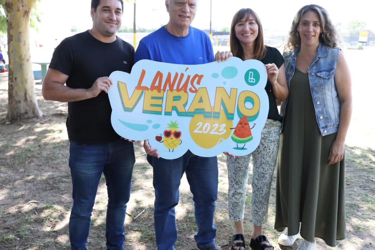 Grindetti inauguró “Lanús Verano 2023”
