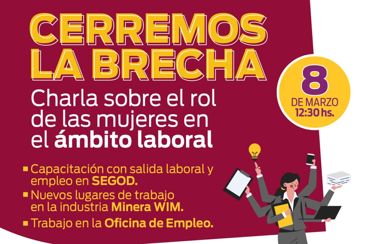 Charla sobre el rol de la mujer en el mercado laboral